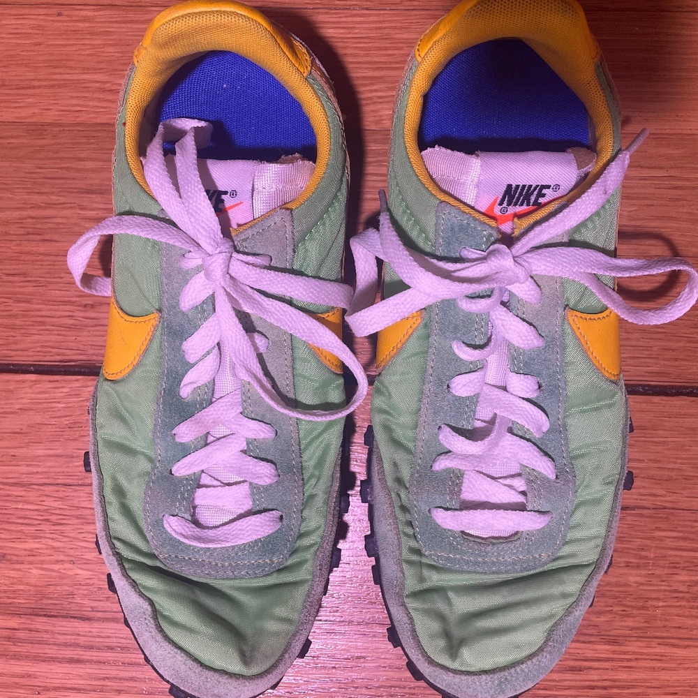 NIKE Waffle Racer "Green Nebula + AmarilloA" wms 7